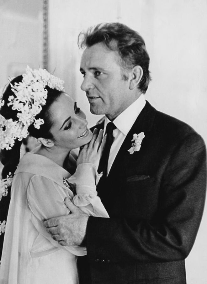 Elizabeth Taylor e Richard Burton