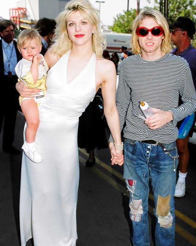Courtney Love e Kurt Cobain