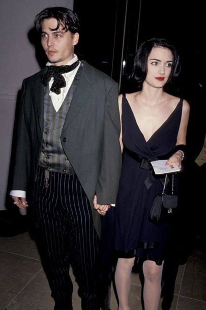 Johnny Depp e Winona Ryder 