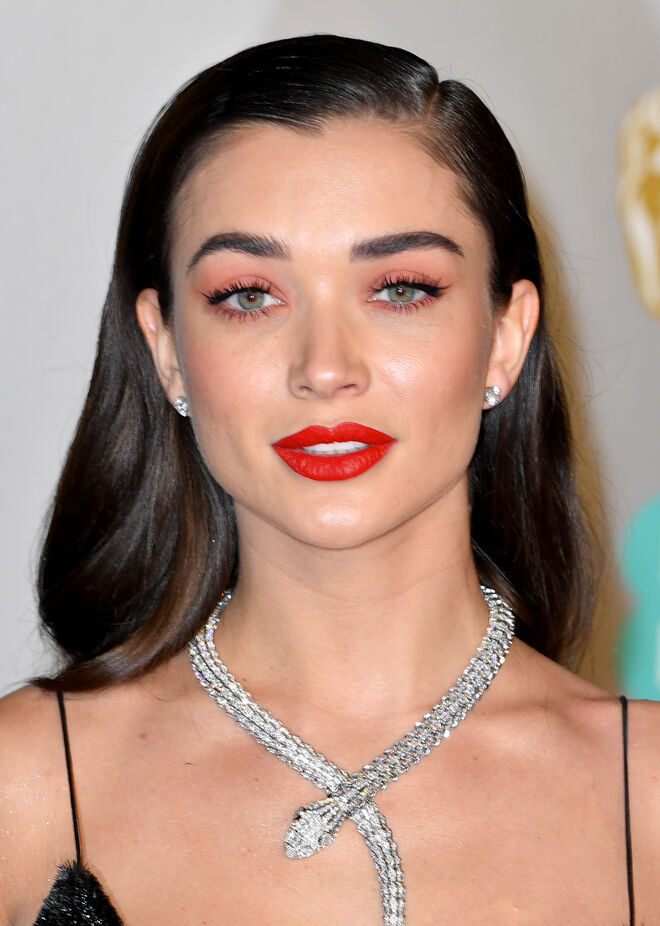 Amy Jackson em Alex Perry.
