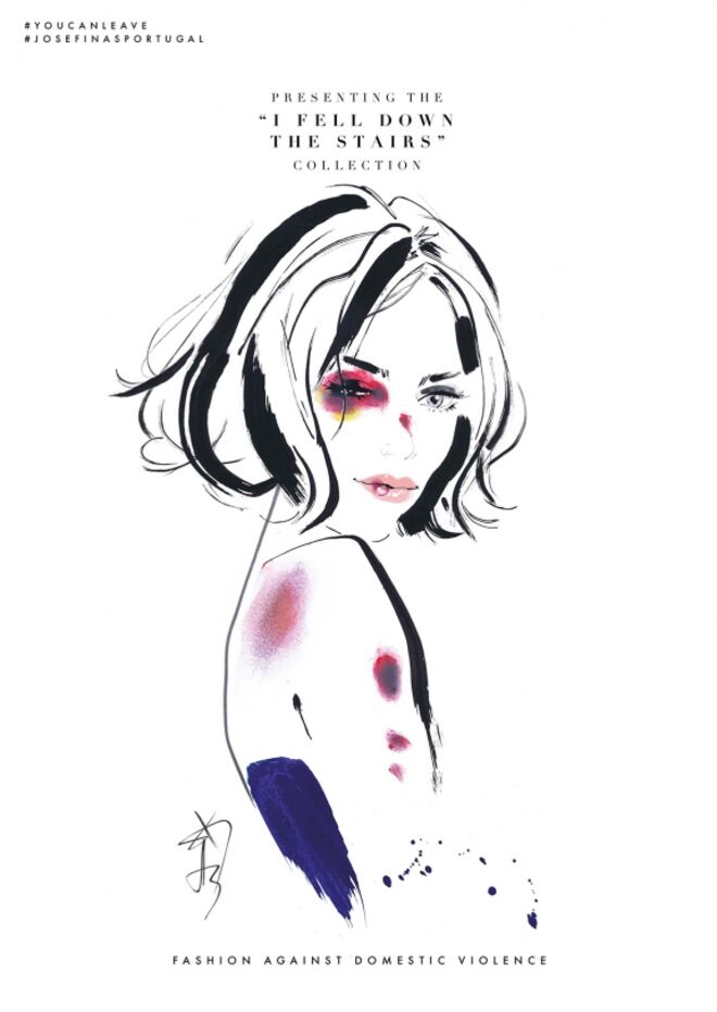 T-shirts contra a violência doméstica