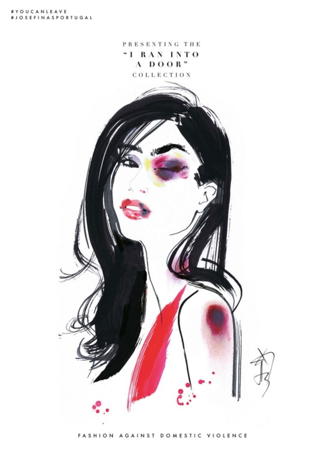 T-shirts contra a violência doméstica