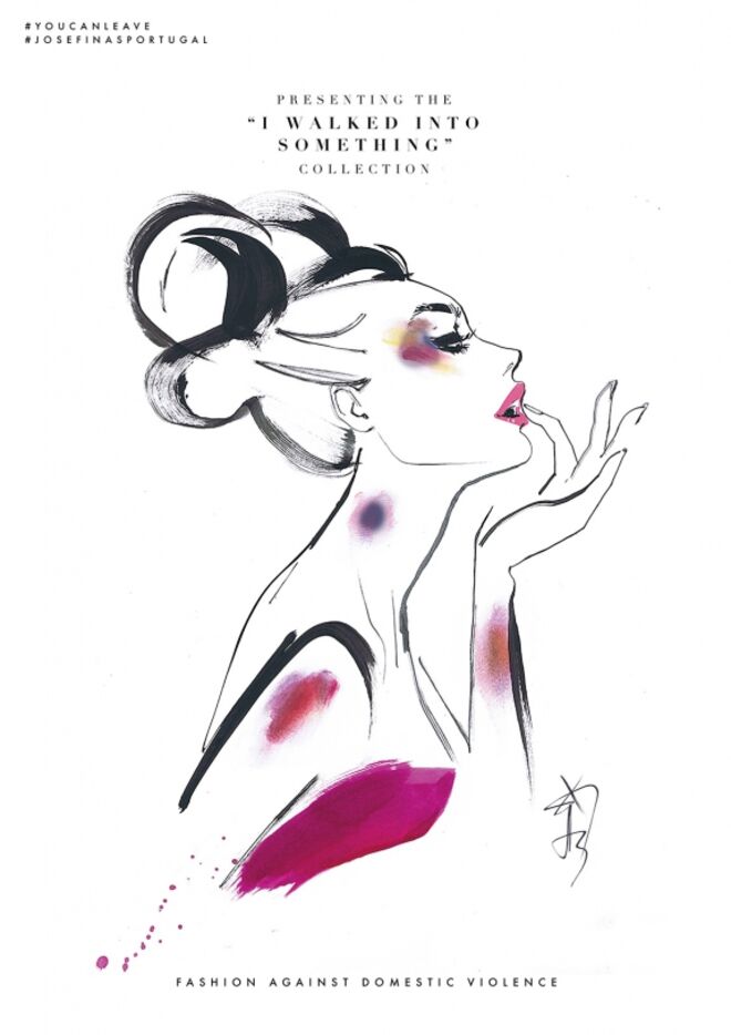 T-shirts contra a violência doméstica