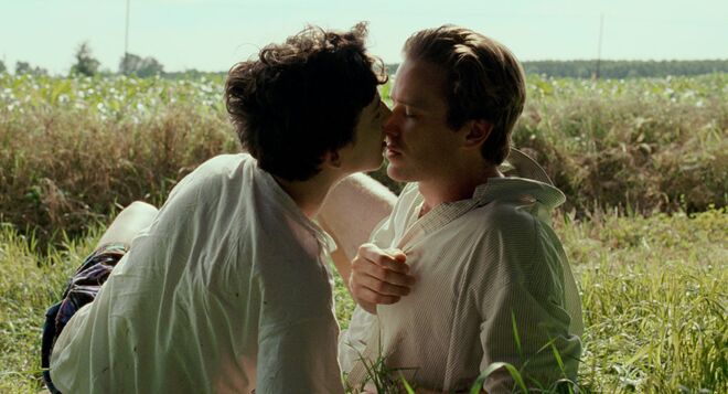 Armie Hammer e Timothée Chalamet, Chama-me Pelo Teu Nome, 2017