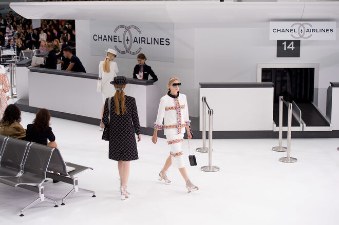 Desfile Chanel primavera-verão 2016, a 6 de outubro de 2015