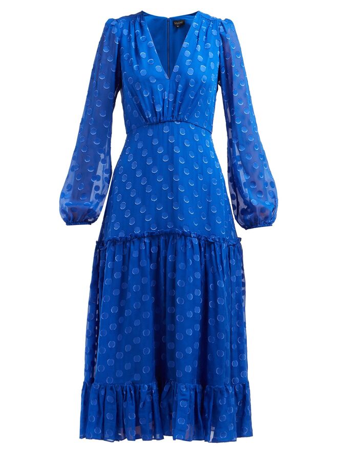 Vestido, €832, Saloni, em matchesfashion.com
