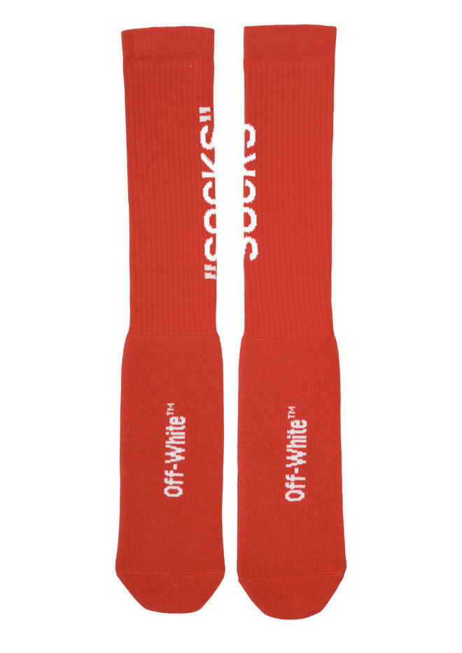 Meias, €65, Off-White, em www.off---white.com