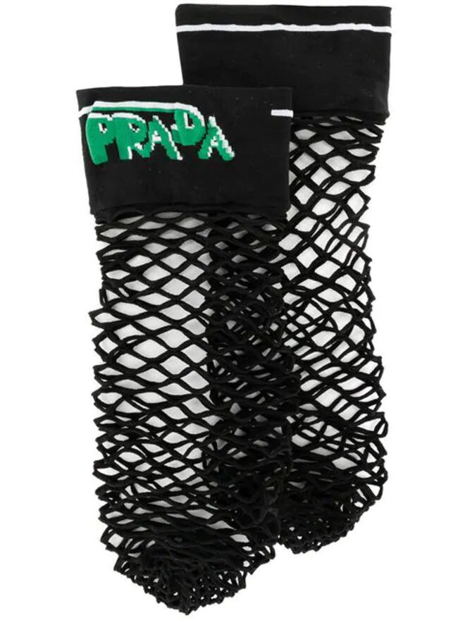 Meias, €90, Prada