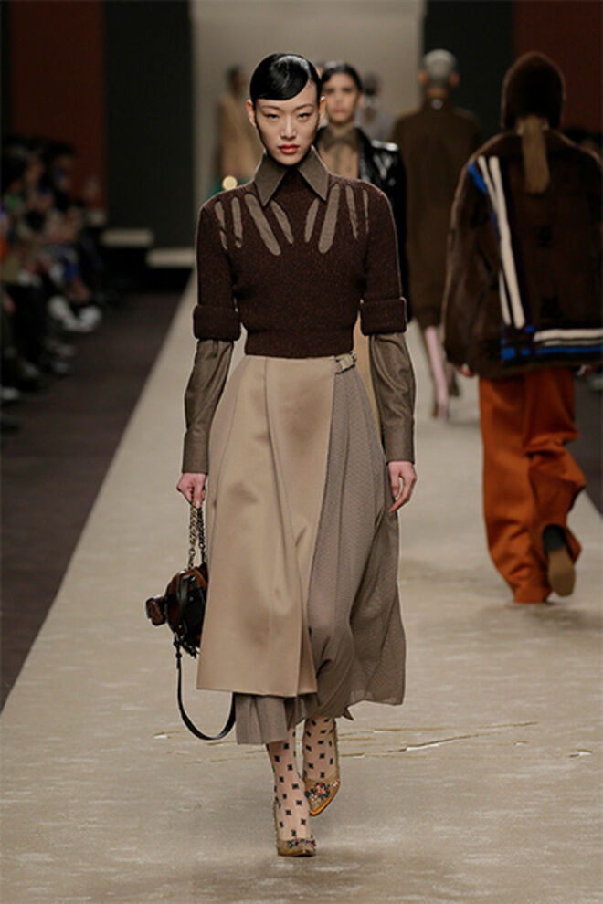 Coleção outono-inverno Fendi 2019