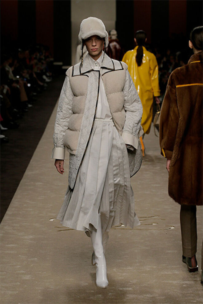Coleção outono-inverno Fendi 2019