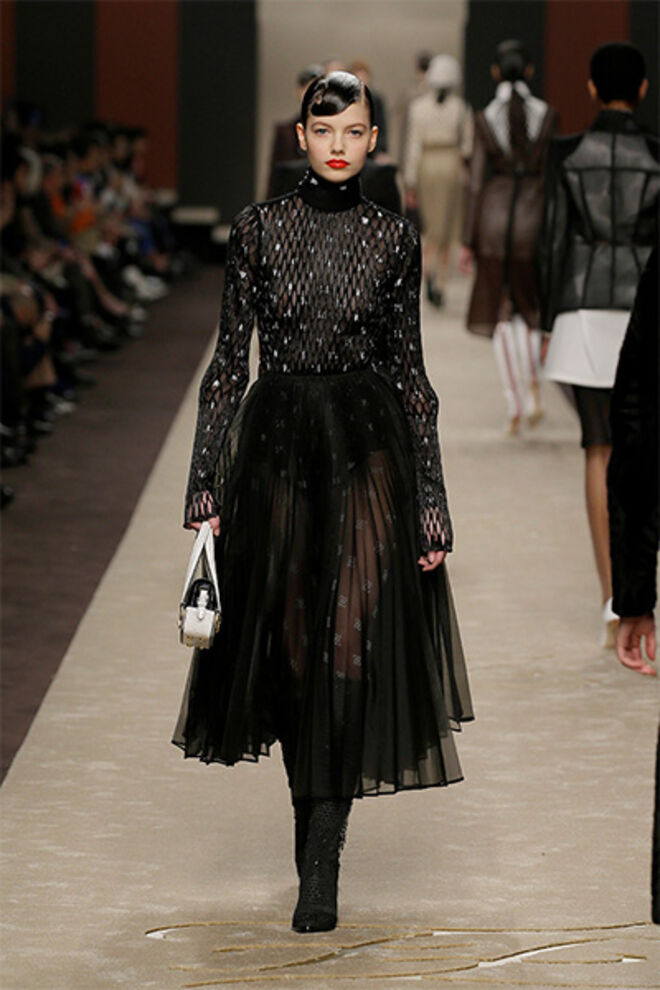 Coleção outono-inverno Fendi 2019