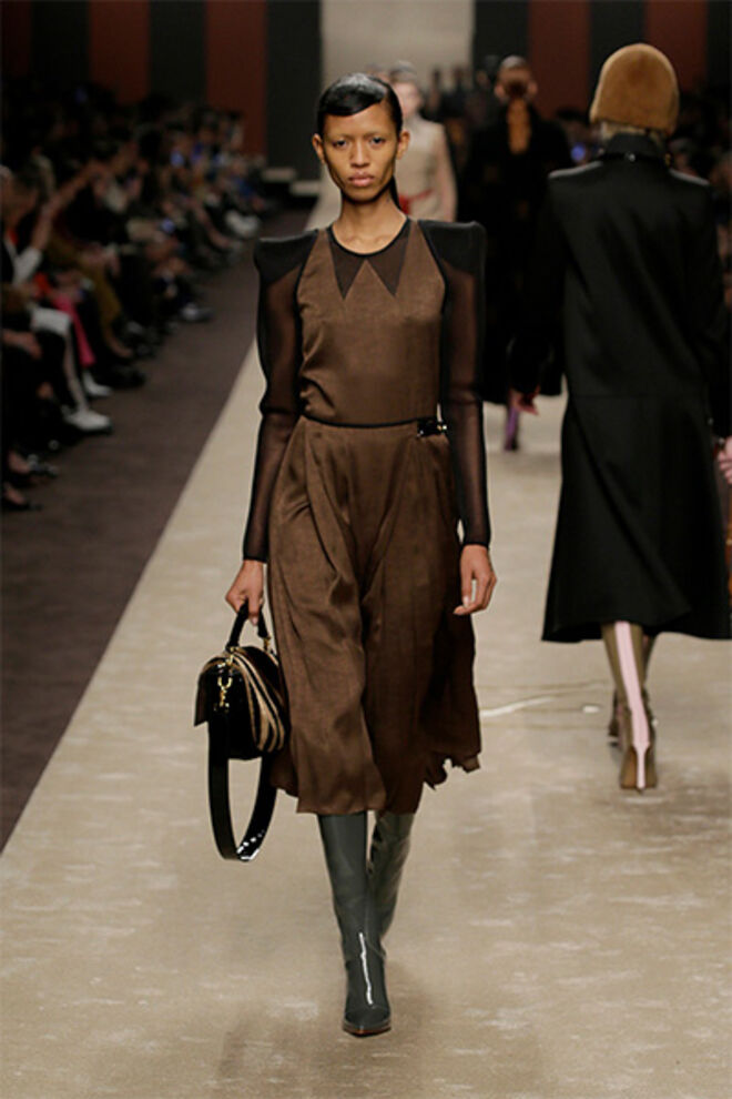 Coleção outono-inverno Fendi 2019
