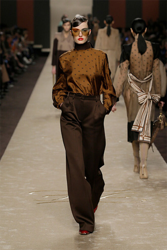 Coleção outono-inverno Fendi 2019