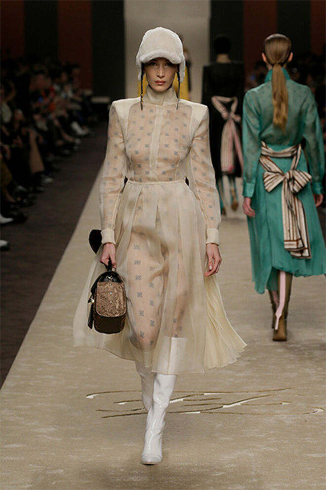 Coleção outono-inverno Fendi 2019