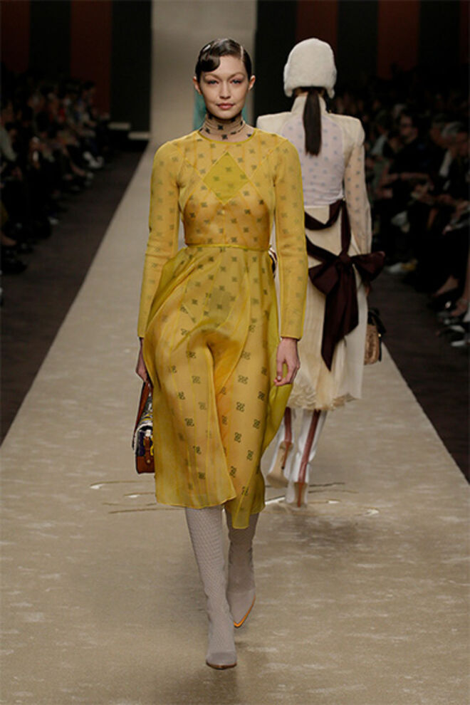 Coleção outono-inverno Fendi 2019
