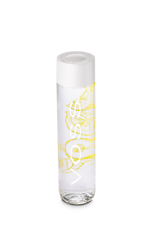 Voss sabor limão e pepino (37,5 cl €3,50), da Noruega. De baixa mineralização, sem açúcares e zero calorias