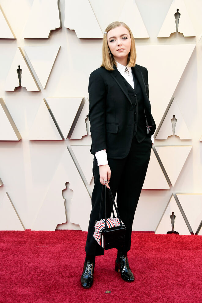 Elsie Fisher em Thom Browne