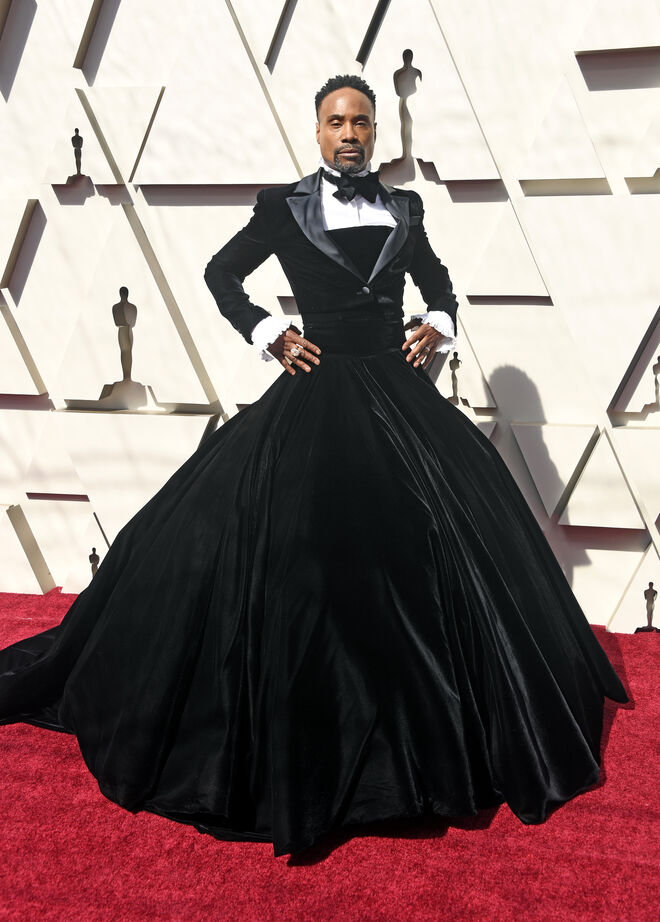 Billy Porter em Christian Siriano
