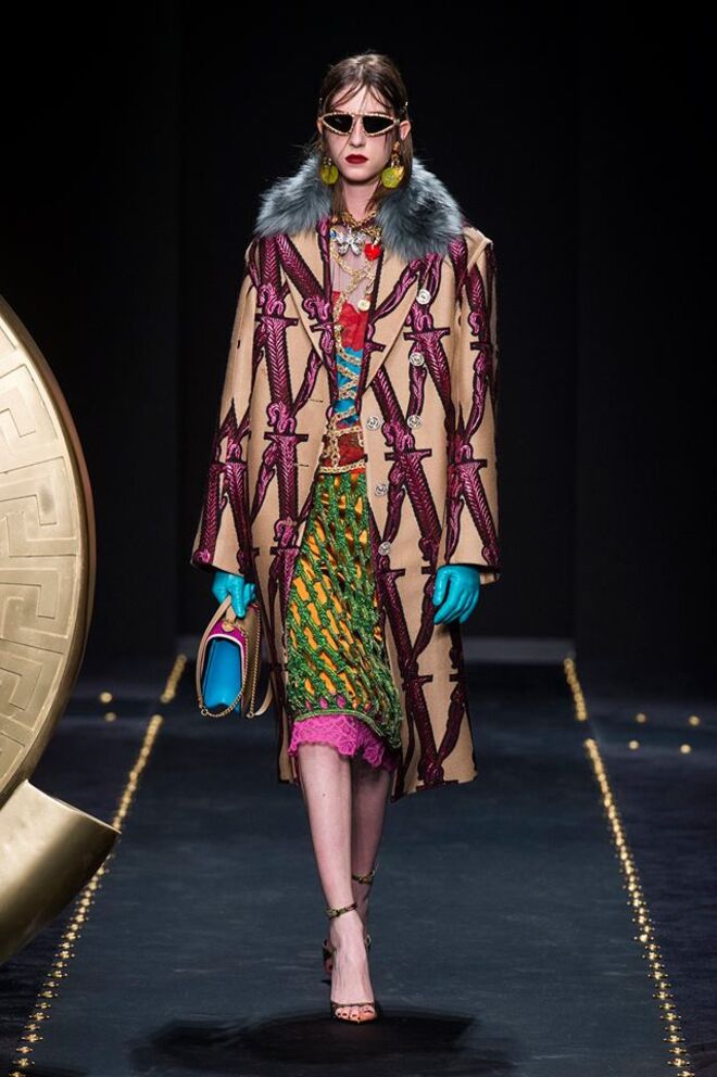 Coleção outono-inverno Versace 2019