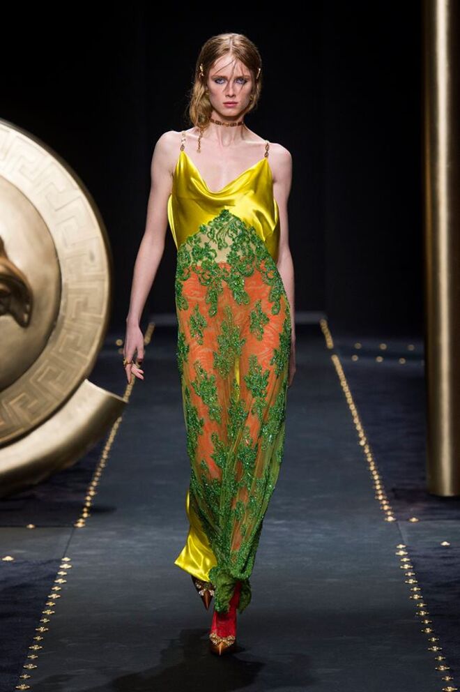 Coleção outono-inverno Versace 2019