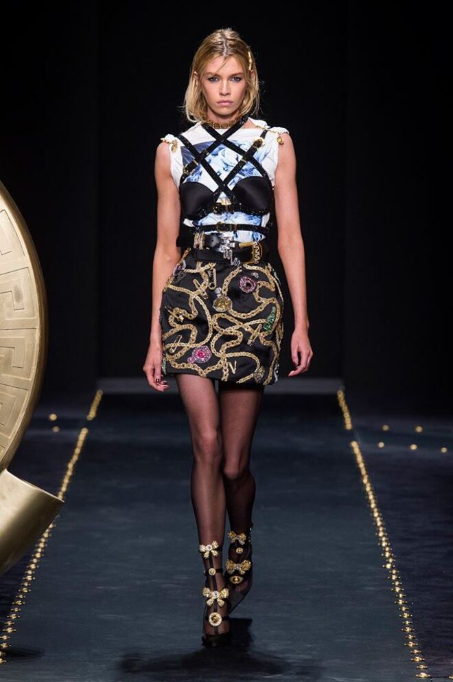 Coleção outono-inverno Versace 2019
