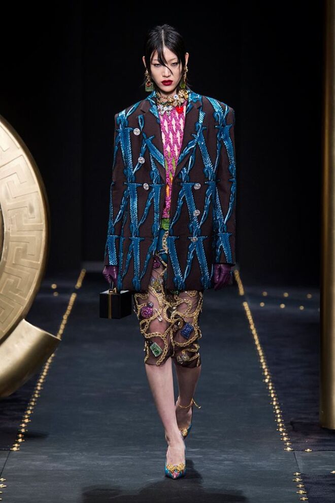 Coleção outono-inverno Versace 2019