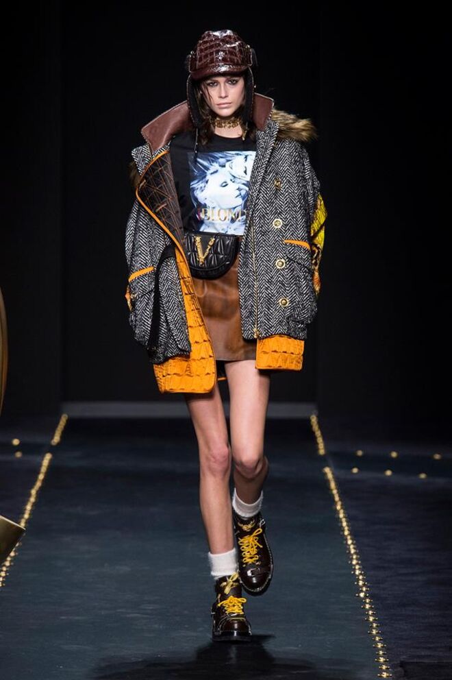 Coleção outono-inverno Versace 2019