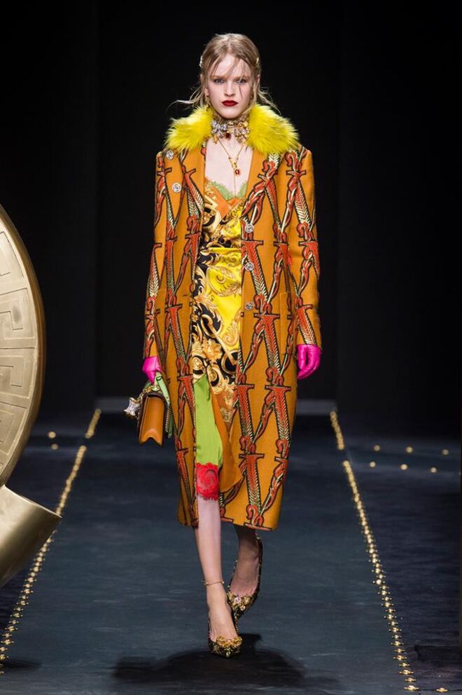 Coleção outono-inverno Versace 2019
