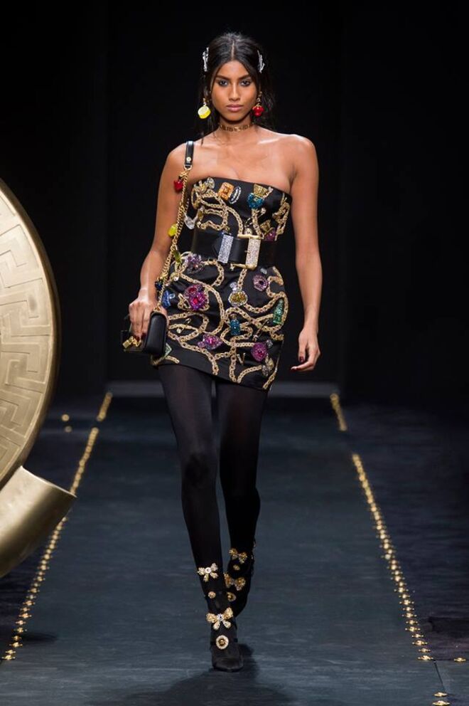 Coleção outono-inverno Versace 2019