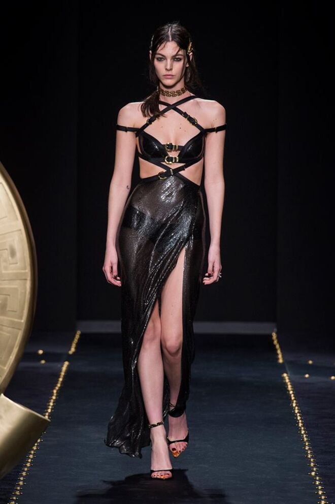 Coleção outono-inverno Versace 2019