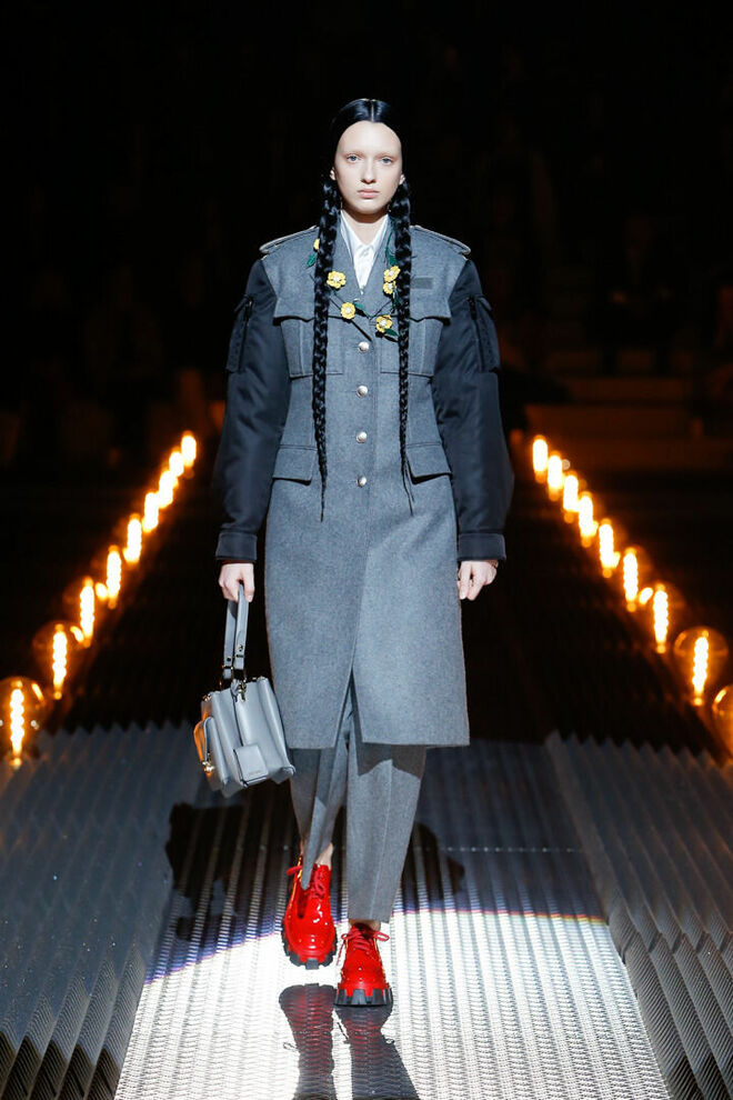 Coleção outono-inverno Prada 2019