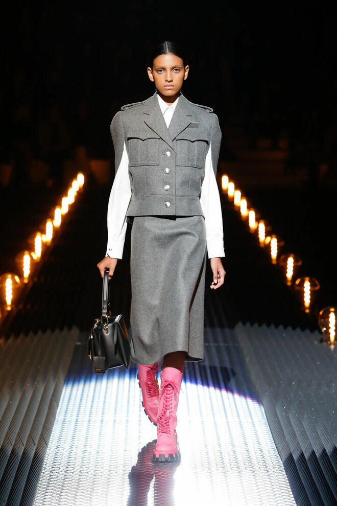 Coleção outono-inverno Prada 2019