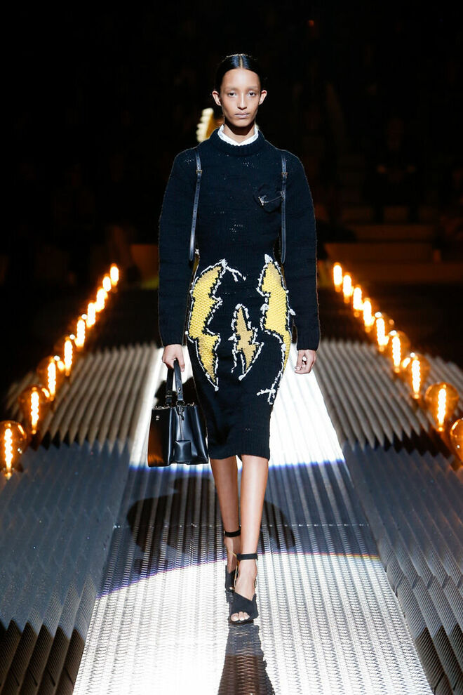 Coleção outono-inverno Prada 2019