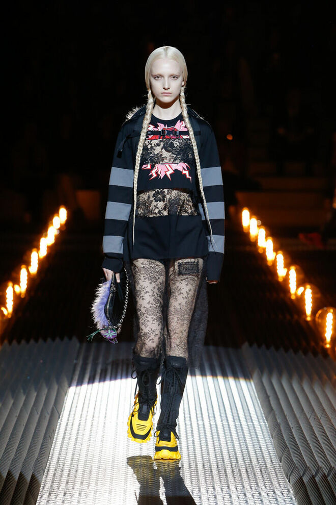 Coleção outono-inverno Prada 2019