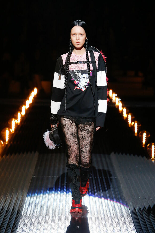 Coleção outono-inverno Prada 2019