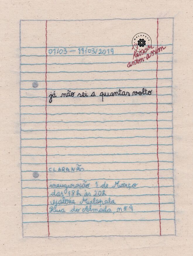 Ver a exposição da artista Clara Não