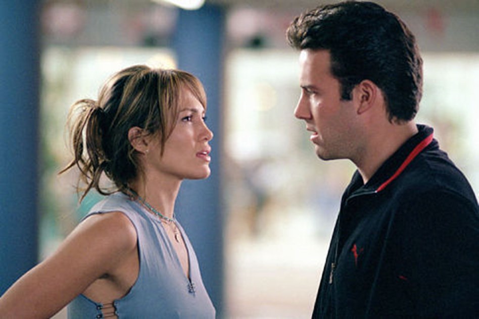 4. Jennifer Lopez e Ben Afleck – Afleck e Lopez conheceram-se no filme 'Duro Amor' de 2003. “Bennifer”, como ficaram conhecidos, ficaram rapidamente noivos, mas passados 18 meses cancelaram o casamento e separaram-se