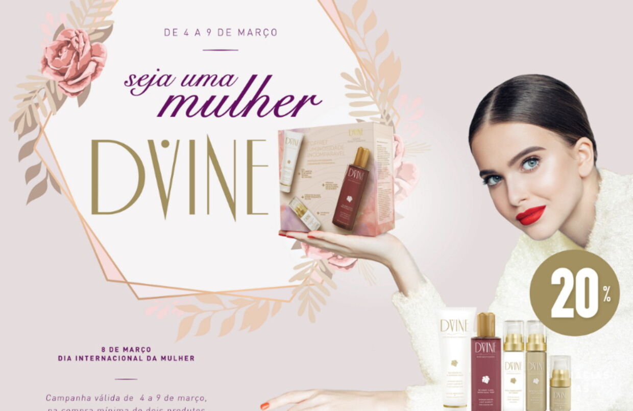DVine lança campanha que celebra o dia da Mulher