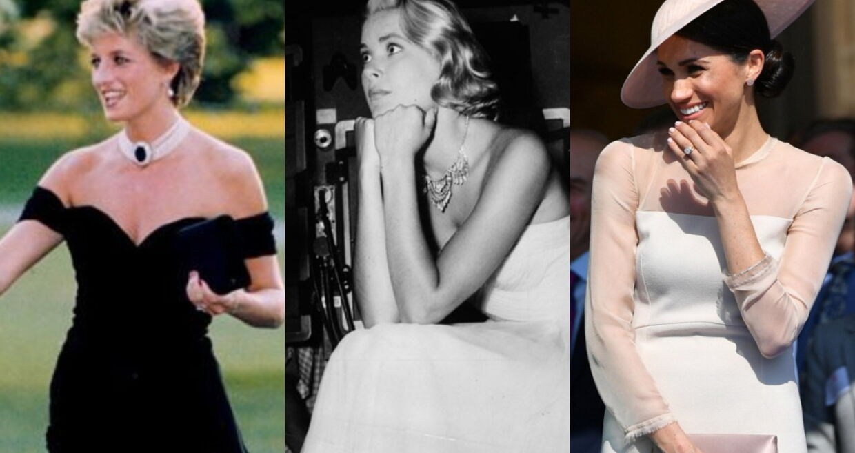 Princesa Diana, Grace Kelly, Meghan Markle
