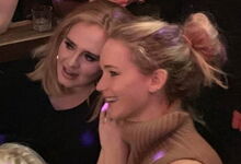 Adele e Jennifer Lawrence