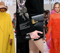 Romantismo do século XIX na coleção de inverno da Valentino
