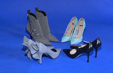 Os sapatos desejo da nova estação