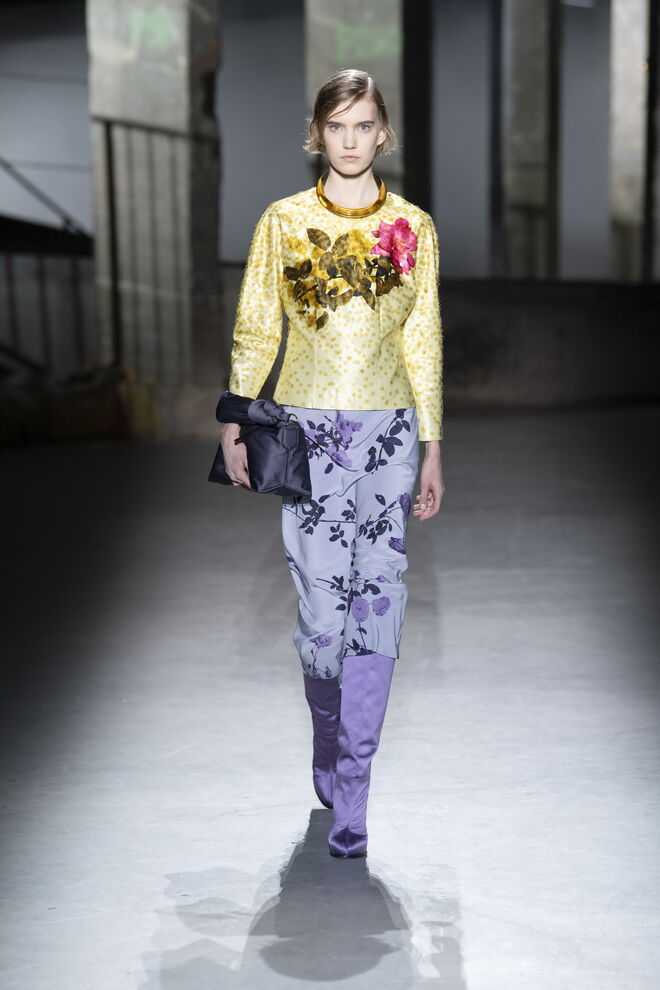 Coleção outono-inverno Dries Van Noten 2019