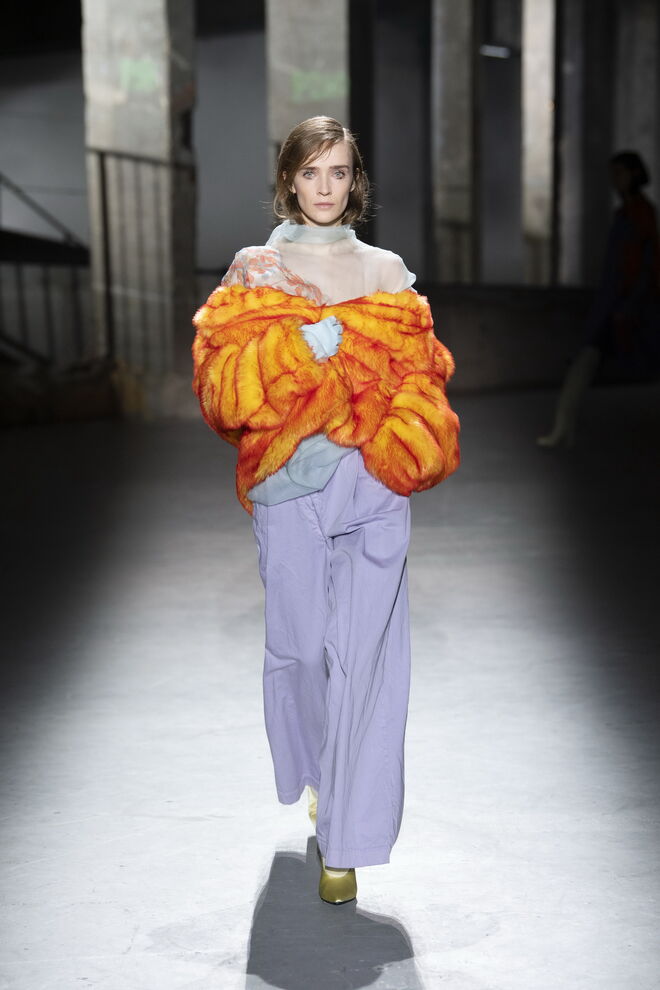Coleção outono-inverno Dries Van Noten 2019