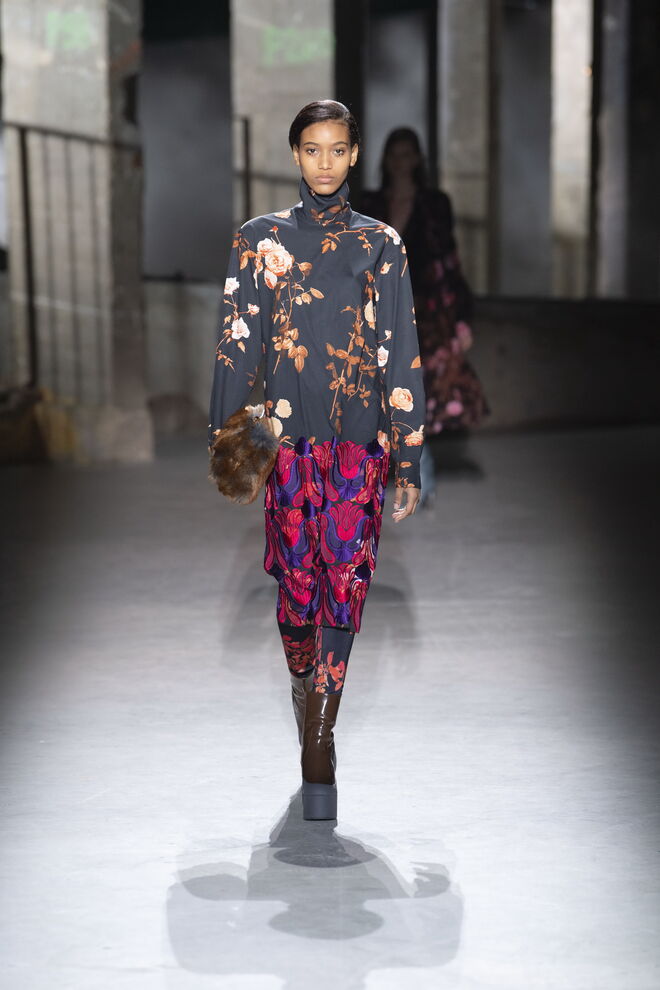 Coleção outono-inverno Dries Van Noten 2019
