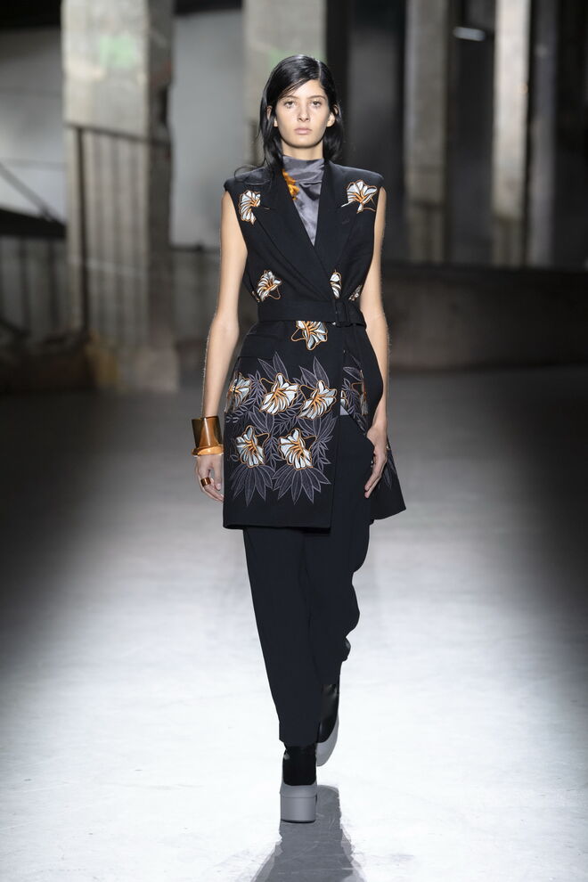 Coleção outono-inverno Dries Van Noten 2019