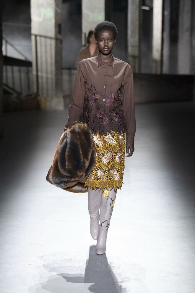 Coleção outono-inverno Dries Van Noten 2019