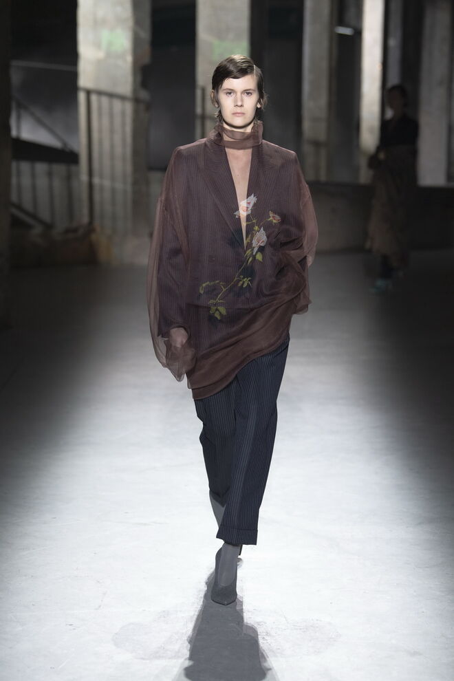 Coleção outono-inverno Dries Van Noten 2019