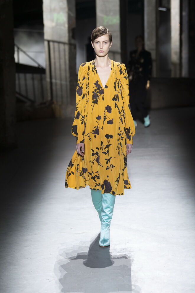 Coleção outono-inverno Dries Van Noten 2019