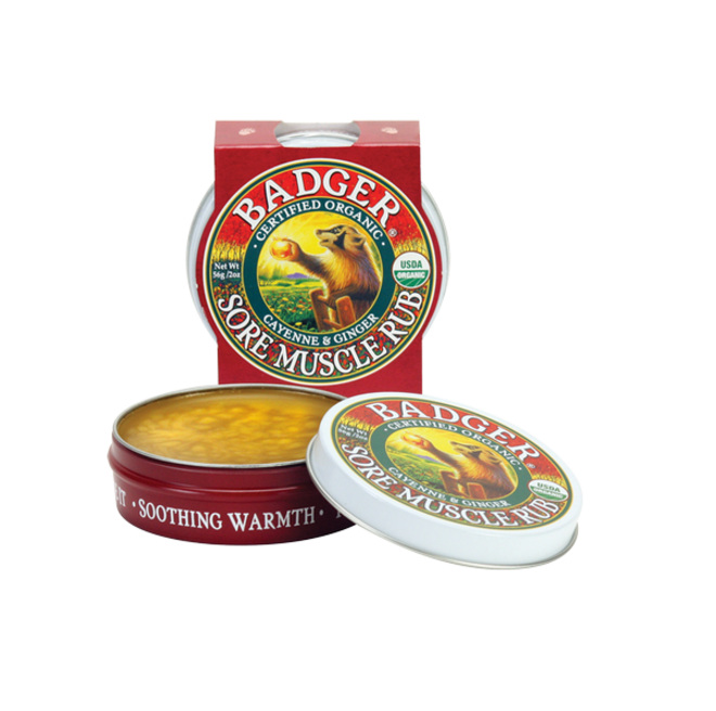 Bálsamo para Músculos, €7,20, Badger, na Organii